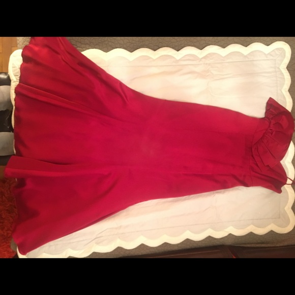 MIA PALUZZI RED NIGHT GOWN/ DRESS - Picture 4 of 5